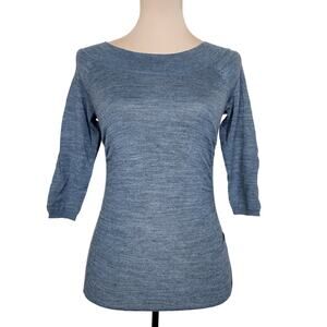 Forenza XS Grey Gray Half Sleeve Shirt Top
